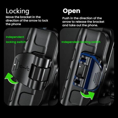 Kewig Motorcycle Bicycle Non-Blocking Mobile Phone Camera Navigation Bracket(M8SP-C1) - Holder by Kewig | Online Shopping UK | buy2fix