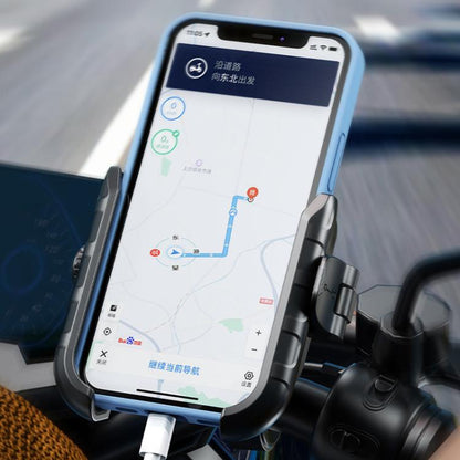 Kewig Motorcycle Bicycle Non-Blocking Mobile Phone Camera Navigation Bracket(M8SP-C1) - Holder by Kewig | Online Shopping UK | buy2fix