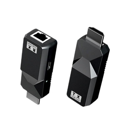 PWAY DT258 120m HDMI-Compatible 1080P HD Video Network Extender Mini HD Video Transmitter - Amplifier by PWAY | Online Shopping UK | buy2fix