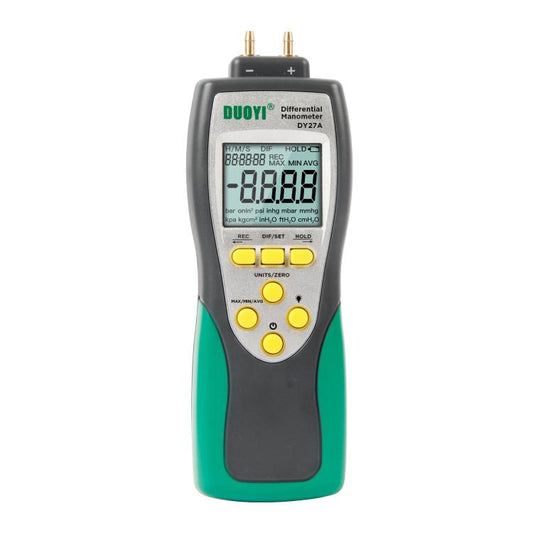 DUOYI Digital Brake Vacuum Pump Measuring Gauge Differential Pressure Gauge(DY27A English) - Electronic Test by DUOYI | Online Shopping UK | buy2fix