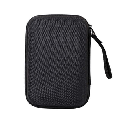 EVA Hard Disk Bag Portable Drop-proof Mobile Power Storage Bag Zipper Toolkit Accessory Storage Case(Black) - Hard Drive Bags & Cases by buy2fix | Online Shopping UK | buy2fix