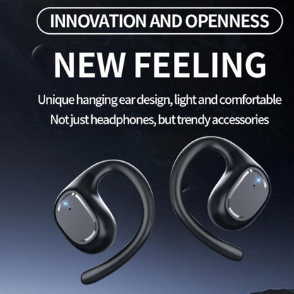 M200 Open-Ear Wireless Bluetooth Headphones Ear-Hook Earphone Waterproof Earpieces(White) - Bluetooth Earphone by buy2fix | Online Shopping UK | buy2fix