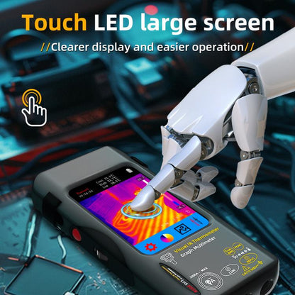 BSIDE SH7 Standard Thermal Imager Multimeter Handheld Touch Screen High Accuracy Thermometer - Thermostat & Thermometer by BSIDE | Online Shopping UK | buy2fix