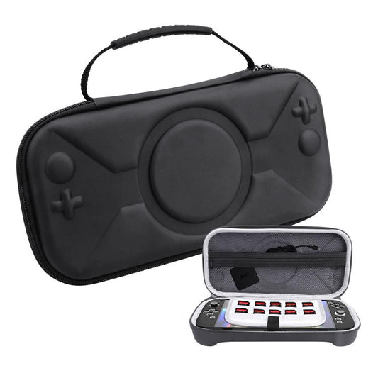 For Nintendo Switch 2 Storage Bag Portable O-Pattern Handbag(PU Black) - Bags by buy2fix | Online Shopping UK | buy2fix