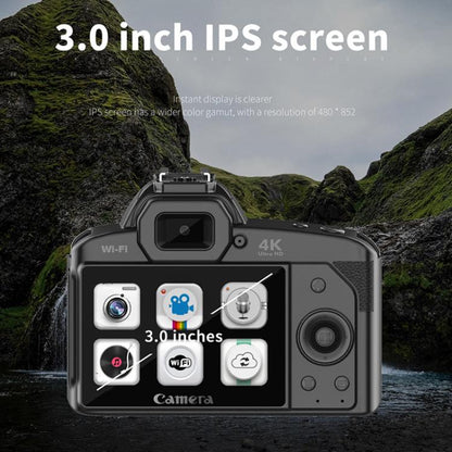 D5 HD WiFi Digital Camera 64MP Dual Camera Night Vision Photography Video DV Standard+Fill Light - Video Cameras by buy2fix | Online Shopping UK | buy2fix