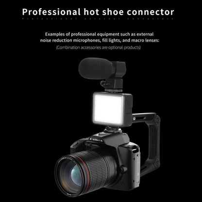 D5 HD WiFi Digital Camera 64MP Dual Camera Night Vision Photography Video DV Standard+Fill Light - Video Cameras by buy2fix | Online Shopping UK | buy2fix