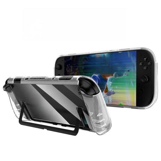 For Nintendo Switch 2 TPU Transparent One-piece Case Anti-Slip Full-Body Protective Cover - Cases by buy2fix | Online Shopping UK | buy2fix