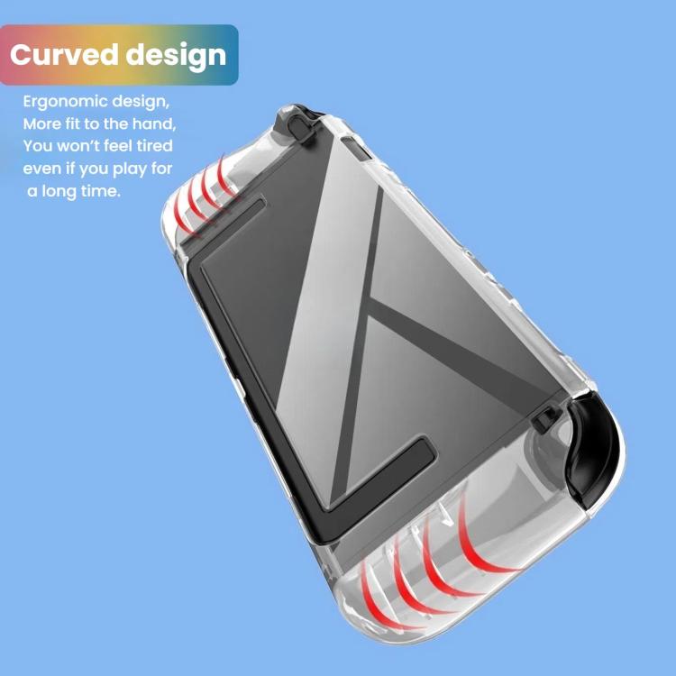 For Nintendo Switch 2 TPU Transparent One-piece Case Anti-Slip Full-Body Protective Cover - Cases by buy2fix | Online Shopping UK | buy2fix