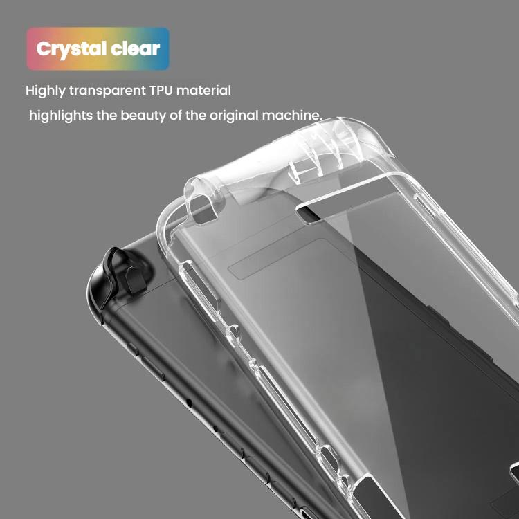 For Nintendo Switch 2 TPU Transparent One-piece Case Anti-Slip Full-Body Protective Cover - Cases by buy2fix | Online Shopping UK | buy2fix