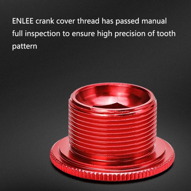 ENLEE Aluminum Bicycle Crank Cover Crank Screws, Color: M20 Gold - Screws by ENLEE | Online Shopping UK | buy2fix