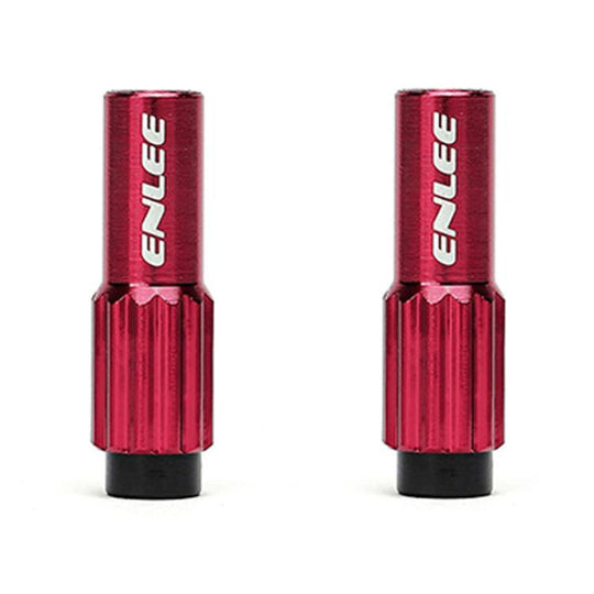 ENLEE Mountain Road Bicycle Shift Center Trim Screws 4mm Cable Brake Cable Adjustment Screw(Red)