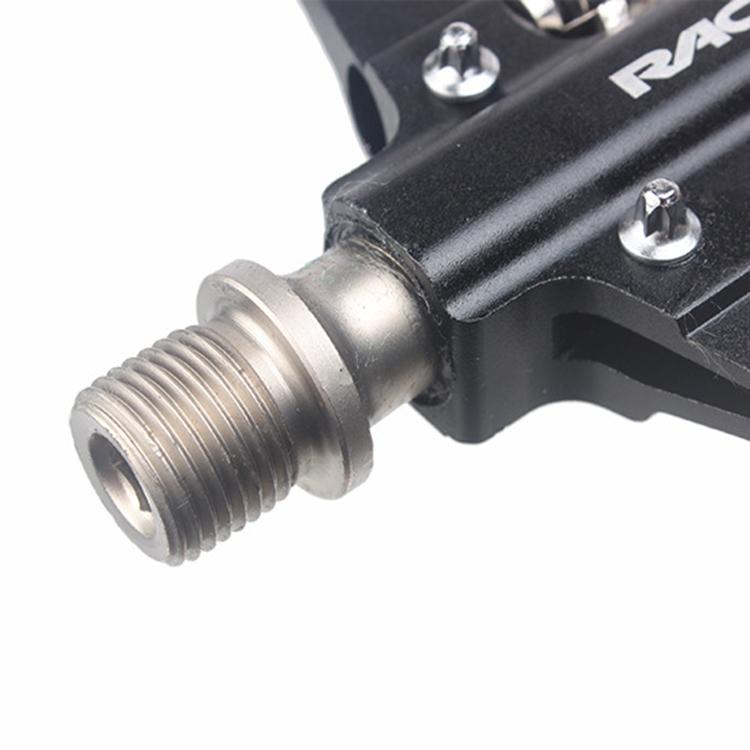 RACEWORK RK213 1pair Mountain Bike SPD + Flat Pedal Self-locking Dual-purpose Pedal(Silver) - Pedals by RACEWORK | Online Shopping UK | buy2fix