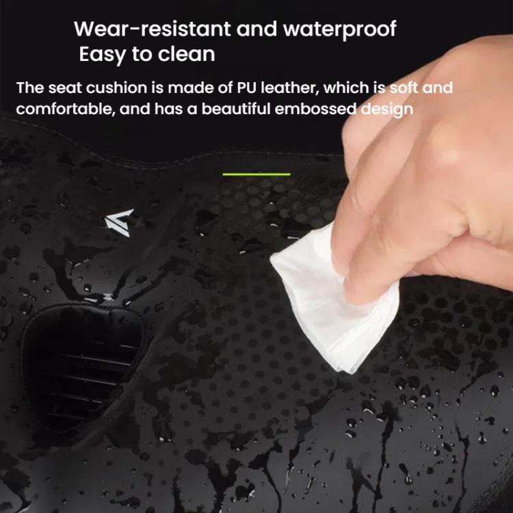 FMFXTRA Thickened Bicycle Saddle Mountain Bike Shaped Saddle, Color: Black - Bicycle Saddle by FMFXTRA | Online Shopping UK | buy2fix