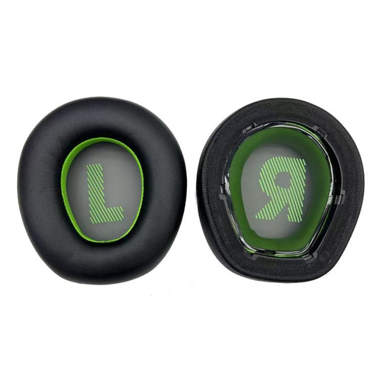 For JBL Quantum Q910 / Q910X / Q910P Headphones Accessories 1pair Black Green Earpads - Earmuff & Pad by buy2fix | Online Shopping UK | buy2fix