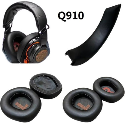 For JBL Q910 / Q910X / Q910P Headphones Accessories 1pair Black Blue Earpads - Earmuff & Pad by buy2fix | Online Shopping UK | buy2fix