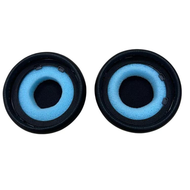 For Lenovo Wireless VoIP Headset Accessories 1pair Protein Leather Earpads - Earmuff & Pad by buy2fix | Online Shopping UK | buy2fix