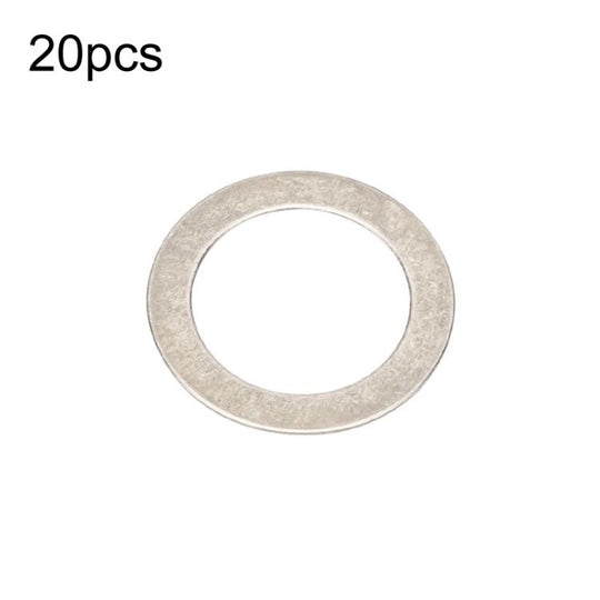 20pcs ZTTO Bicycle Pedal Stainless Steel Washer Mountain Bike Disc Protection Gasket