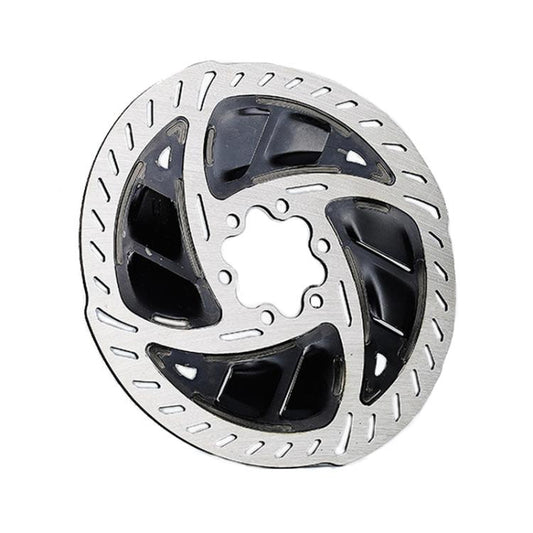 RACEWORK RK152 Mountain Bike Six-nail Heat Dissipation Wear-resistant Disc(Black 160mm) - Bicycle Brake Parts by RACEWORK | Online Shopping UK | buy2fix