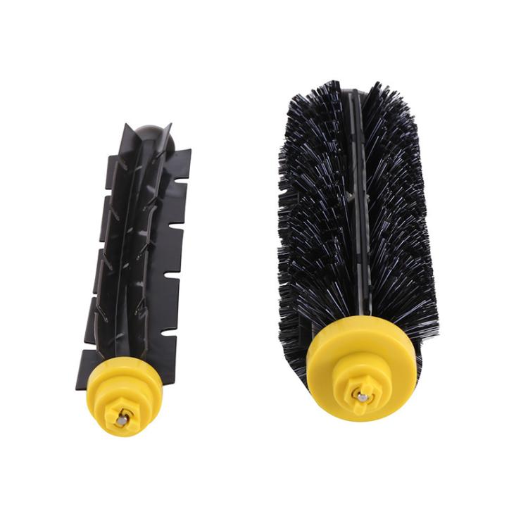 8pcs /Set For IRobot Roomba 700/780 Series Sweeping Robot Accessories 4 HEPA Filter +2 Side Brush +1pair Main Brush(Yellow) - For iRobot Accessories by buy2fix | Online Shopping UK | buy2fix