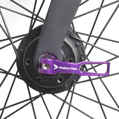 FMFXTRA JX77 Bicycle Quick Release Lever Aluminum Alloy CNC Crafted Axle(Blue) - Quick Release by FMFXTRA | Online Shopping UK | buy2fix