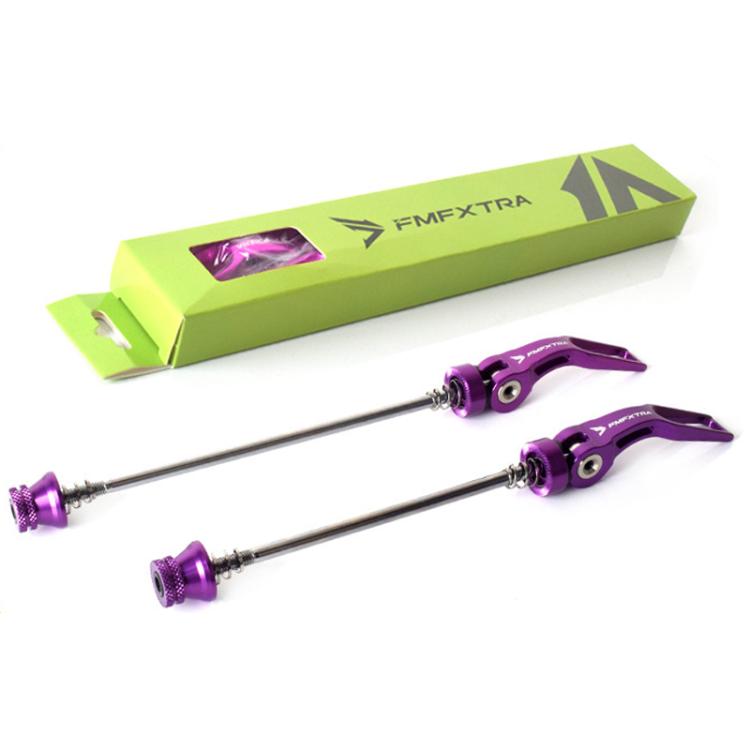FMFXTRA JX77 Bicycle Quick Release Lever Aluminum Alloy CNC Crafted Axle(Blue) - Quick Release by FMFXTRA | Online Shopping UK | buy2fix