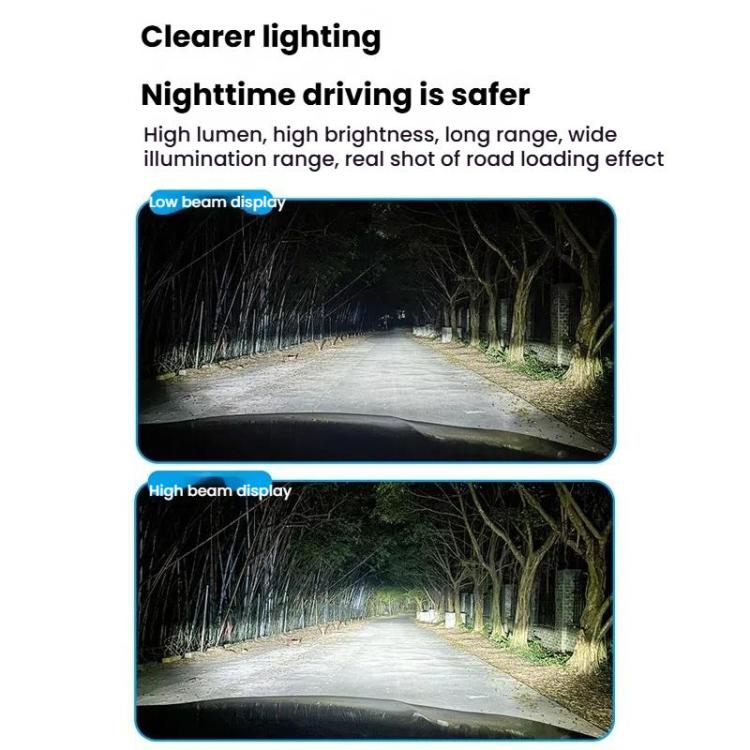 2pcs Mini 1:1 Direct Plug Car LED Headlight Bulb, Specifications: H7(White Light) - Halogen Lights by buy2fix | Online Shopping UK | buy2fix