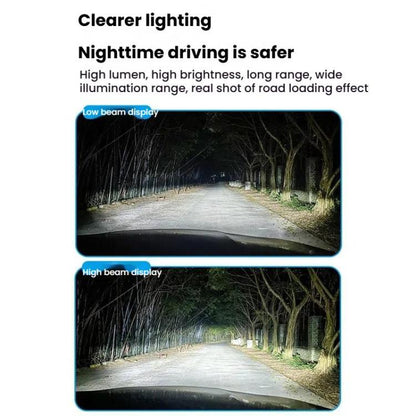 2pcs Mini 1:1 Direct Plug Car LED Headlight Bulb, Specifications: 9006(White Light) - Halogen Lights by buy2fix | Online Shopping UK | buy2fix