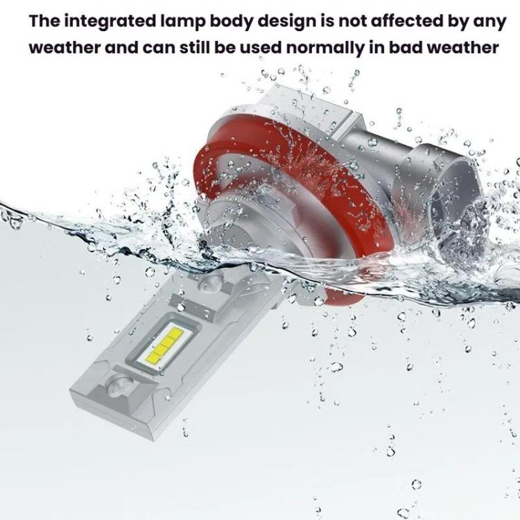 2pcs Mini 1:1 Direct Plug Car LED Headlight Bulb, Specifications: H11(White Light) - Halogen Lights by buy2fix | Online Shopping UK | buy2fix