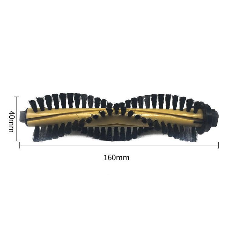 For ILIFE A4S / A40 / ECOVACS CEN550 Sweeping Robot Vacuum Cleaner Accessories Main Brush (Yellow) - For ILIFE Accessories by buy2fix | Online Shopping UK | buy2fix