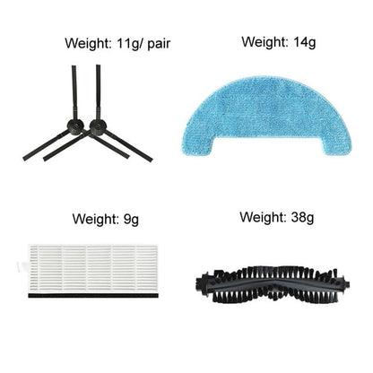 For ILIFE A4S / A40 / ECOVACS CEN550 Sweeping Robot Vacuum Cleaner Accessories Main Brush (Gray) - For ILIFE Accessories by buy2fix | Online Shopping UK | buy2fix