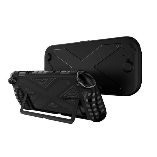 For Nintendo Switch 2 PC + TPU Split Cover With Panel Set Protective Shell(Black) - Cases by buy2fix | Online Shopping UK | buy2fix