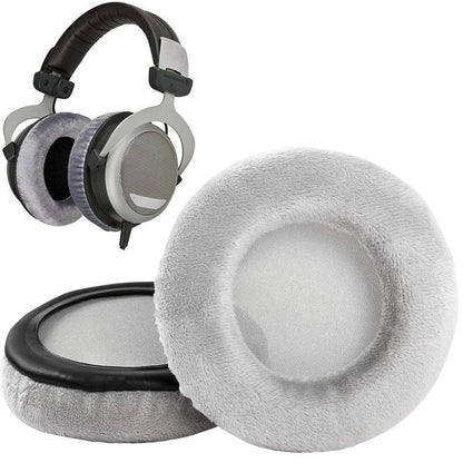 For Beyerdynamic DT990 / DT880 / DT770 Pro Headphone 1pair Ear Pads Sponge Cover(Gray) - Earmuff & Pad by buy2fix | Online Shopping UK | buy2fix
