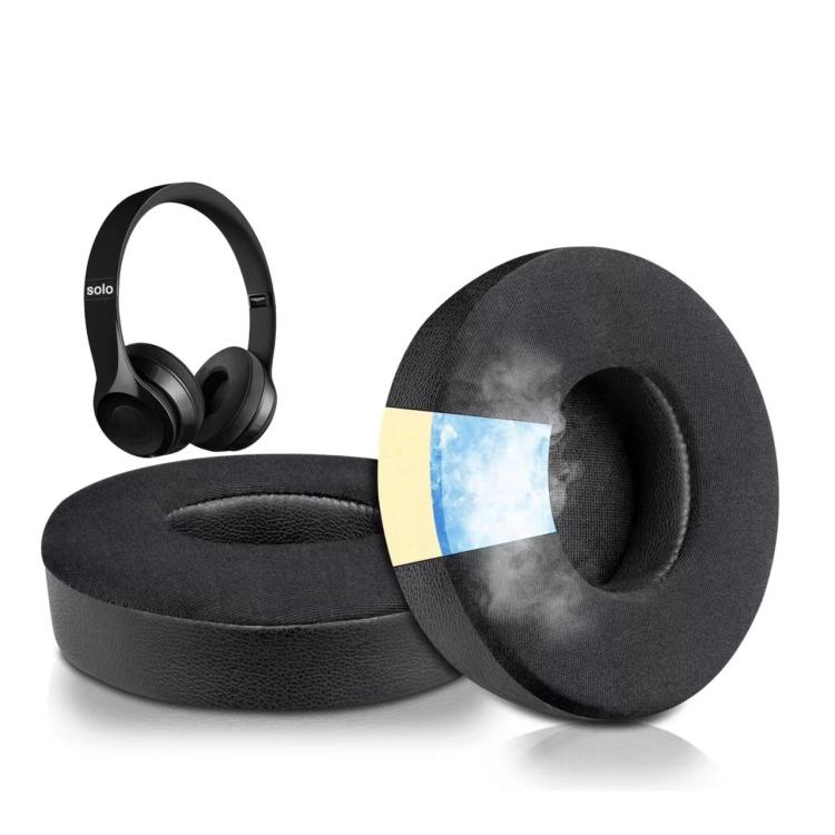 For Beats Solo3 / Solo2 Headphones Ear Pads Sponge Cover, Spec: Bluetooth Gel Ice Cool - Earmuff & Pad by buy2fix | Online Shopping UK | buy2fix