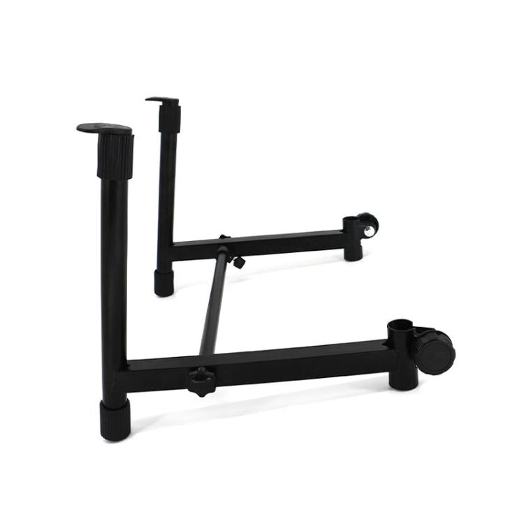 Electronic Piano Raised Stand Piano Keyboard Universal Double Layer Raised Stand Musical Instrument Accessories(Black) - Keyboard Accessories by buy2fix | Online Shopping UK | buy2fix