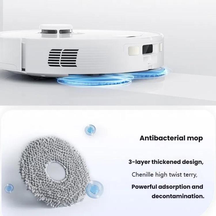 2pcs Rags For Roborock P10 Sweeping Robot Vacuum Cleaner Accessories Replacement Parts - For Roborock Accessories by buy2fix | Online Shopping UK | buy2fix