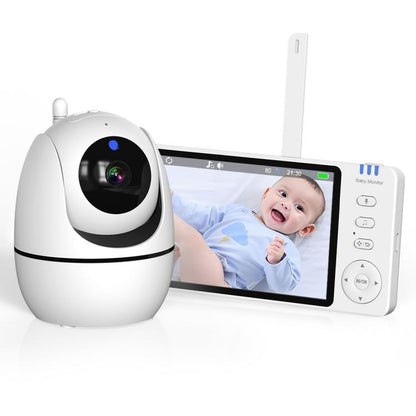 5 inch 1080P HD Baby Watcher Baby Monitor Camera US Plug - Baby Monitor by buy2fix | Online Shopping UK | buy2fix