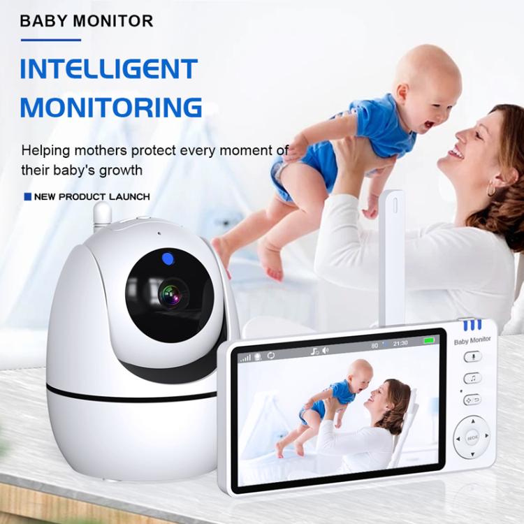 5 inch 1080P HD Baby Watcher Baby Monitor Camera AU Plug - Baby Monitor by buy2fix | Online Shopping UK | buy2fix