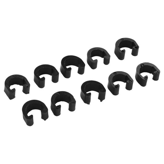 50pcs ZTTO Bicycle Plastic C-Clips Mountain Bike Shifter Cable Brake Clamps - Bicycle Brake Parts by ZTTO | Online Shopping UK | buy2fix