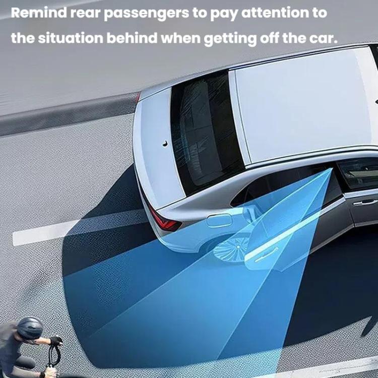 Car Reversing Blind Spot Auxiliary Ultra-clear Reflective Rearview Mirror, Color: Black - Convex Mirror & Accessories by buy2fix | Online Shopping UK | buy2fix
