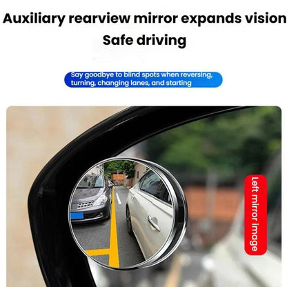 Car Reversing Blind Spot Auxiliary Ultra-clear Reflective Rearview Mirror, Color: Silver - Convex Mirror & Accessories by buy2fix | Online Shopping UK | buy2fix