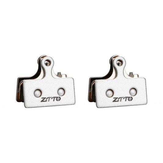 2pairs ZTTO Bicycle Metal Sintered Cable Mountain Road Bike Electrical Scooter Disc Brake Linings, Style: 01F - Bicycle Brake Parts by ZTTO | Online Shopping UK | buy2fix