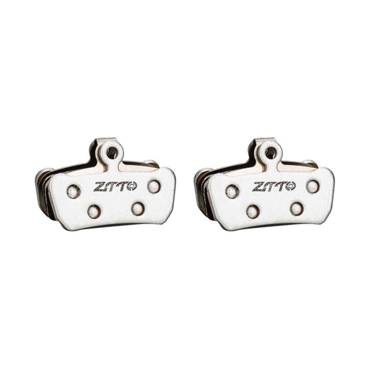 2pairs ZTTO Bicycle Metal Sintered Cable Mountain Road Bike Electrical Scooter Disc Brake Linings, Style: 02F - Bicycle Brake Parts by ZTTO | Online Shopping UK | buy2fix