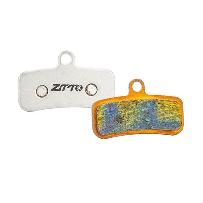 2pairs ZTTO Bicycle Metal Sintered Cable Mountain Road Bike Electrical Scooter Disc Brake Linings, Style: 01E - Bicycle Brake Parts by ZTTO | Online Shopping UK | buy2fix