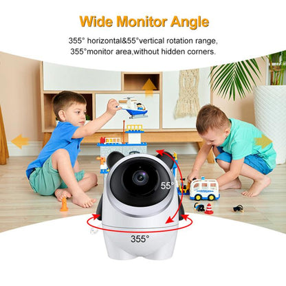4.3 Inch IPS HD Display 720P Baby Monitor EU Plug - Baby Monitor by buy2fix | Online Shopping UK | buy2fix