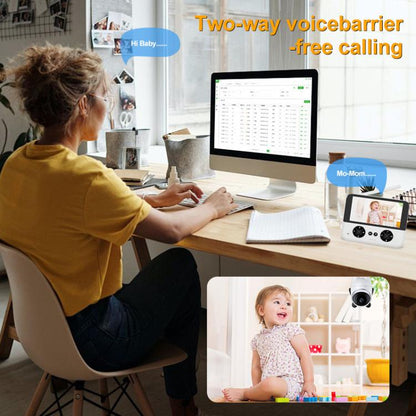 4.3 Inch IPS HD Display 720P Baby Monitor AU Plug - Baby Monitor by buy2fix | Online Shopping UK | buy2fix