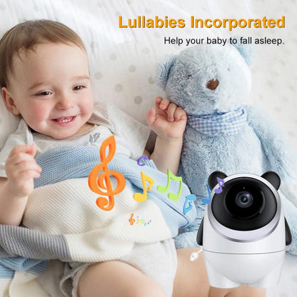 4.3 Inch IPS HD Display 720P Baby Monitor US Plug - Baby Monitor by buy2fix | Online Shopping UK | buy2fix