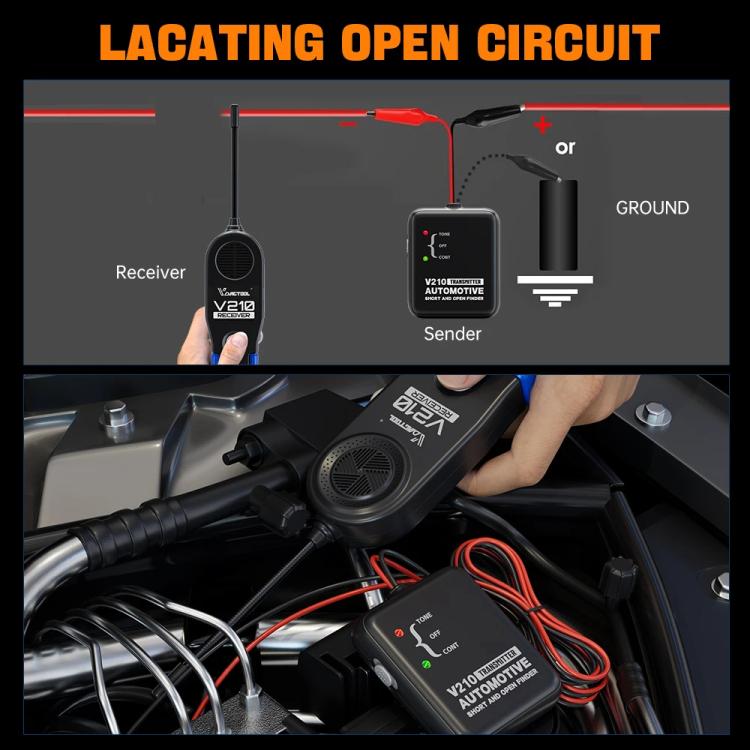 VDIAGTOOL 6-42V Automotive Circuit Tester(V210) - Electronic Test by VDIAGTOOL | Online Shopping UK | buy2fix