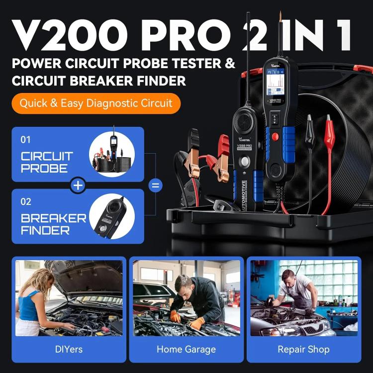 VDIAGTOOL Automobile Circuit Fault Detector Repair Tool - Electronic Test by VDIAGTOOL | Online Shopping UK | buy2fix