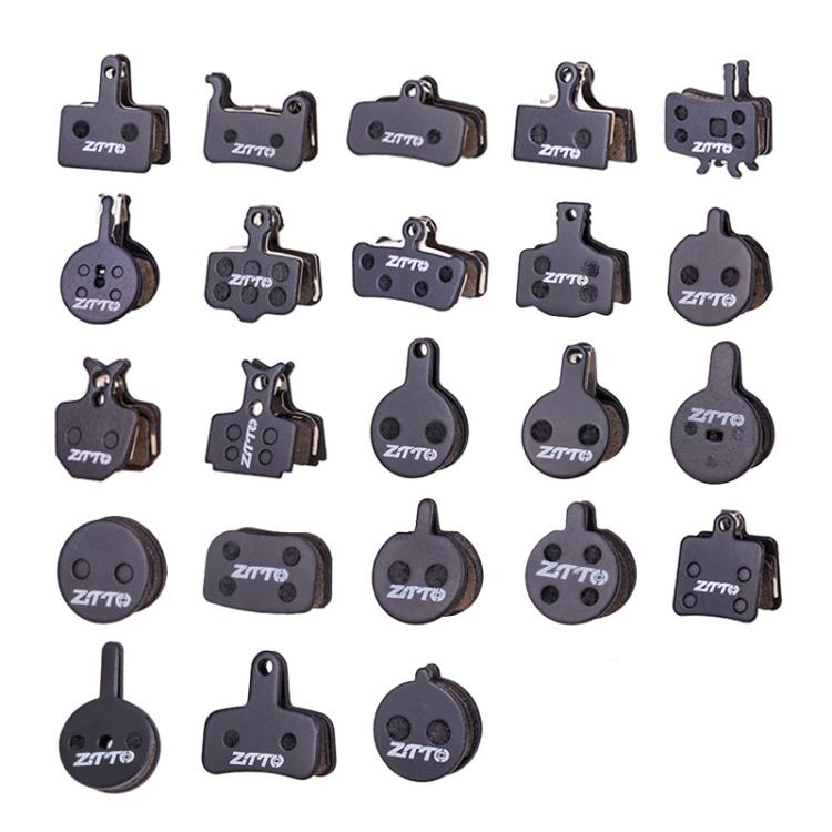 2pairs ZTTO Bicycle Disc Braking Pads Mountain Bike Semi-Metallic Resin Brake Pads, Model: MS-11G - Bicycle Brake Parts by ZTTO | Online Shopping UK | buy2fix