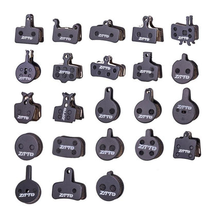 2pairs ZTTO Bicycle Disc Braking Pads Mountain Bike Semi-Metallic Resin Brake Pads, Model: MS-11G - Bicycle Brake Parts by ZTTO | Online Shopping UK | buy2fix